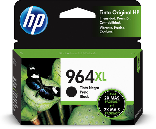 Cartucho de Tinta HP Original, Negro, Alto Rendimiento (xl)