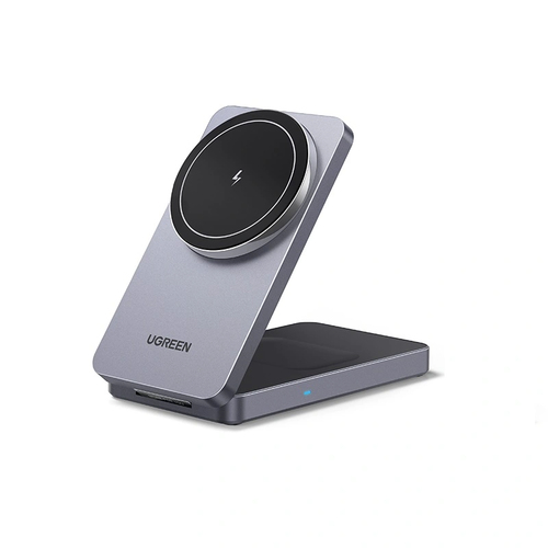 Cargador Ugreen W528 Audífonos, Smartphone, Interior, Gris