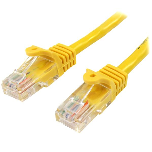 Patchcord Startech.com Cat5e, 10 m, U/UTP (UTP), Amarillo