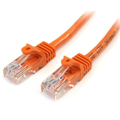 Patchcord Startech.com Cat5e, 1 m, U/UTP (UTP), Naranja