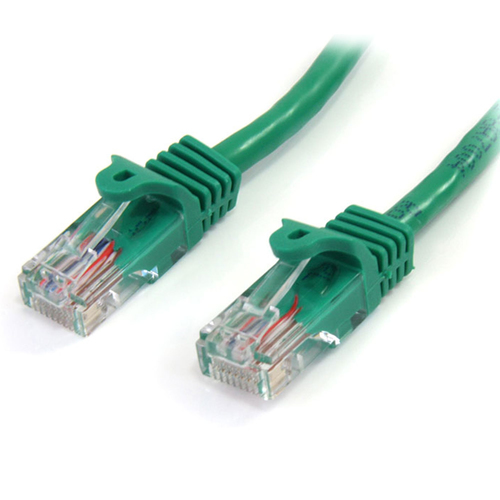 Patchcord Startech.com Cat5e, 2 m, U/UTP (UTP), Verde