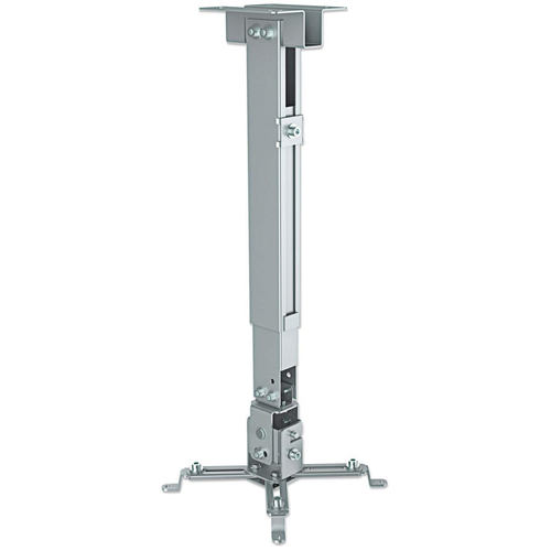 Soporte Manhattan para Proyector Muro/ Techo, Movimiento Articulado, Hasta 20kg, Color Plata