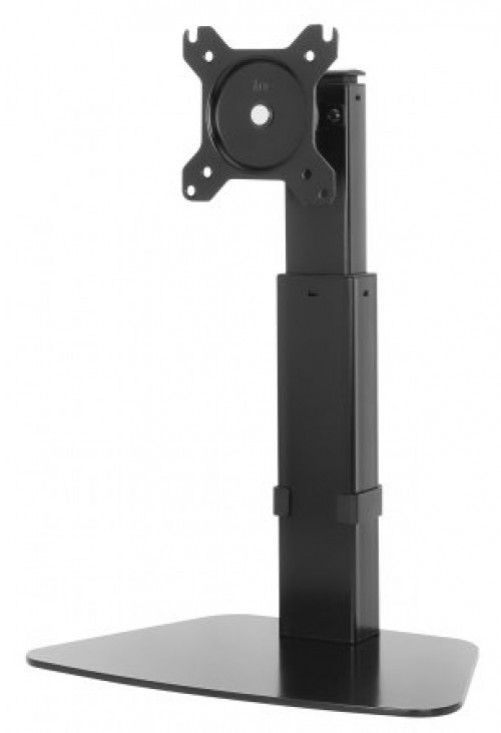 Soportes de Pantalla Manhattan 461894 Color Negro, Material Acero