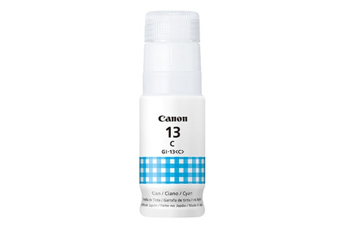 Cartucho de Tinta Canon GI-13 Original, Cian, 70 ml
