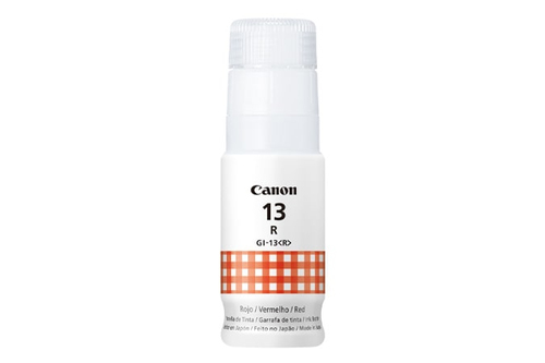 Cartucho de Tinta Canon GI-13 Original, Rojo, 70 ml