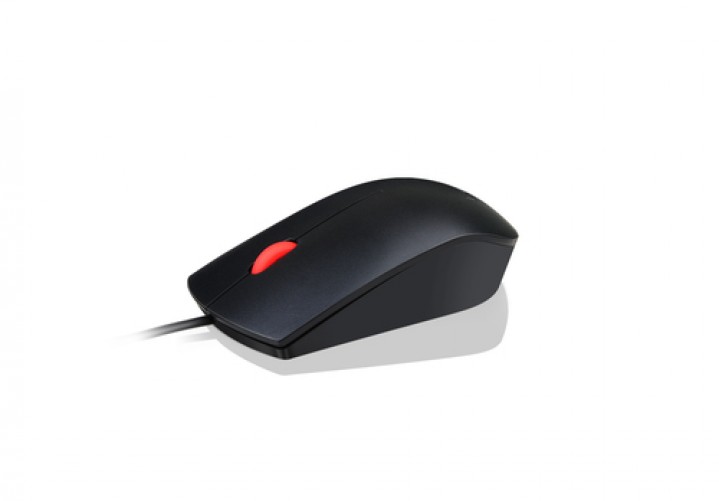 Mouse Lenovo 4Y50R20863 óptico, 3 Botones, 1600 dpi, USB Tipo A, Negro