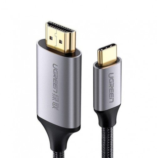 Cable de Video Ugreen HDMI a USB-C, 4K, 60Hz, 1.5m, Negro