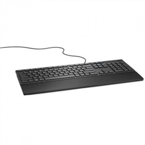 Teclado Dell Inglés de Ee.uu. , Alámbrico, USB, Negro