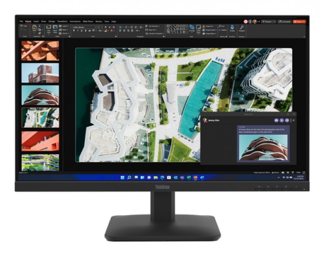Monitor Lenovo Thinkvision Thinkvision S27-4E LCD, 27", Full HD, IPS, 100 Hz, 6 ms, Negro