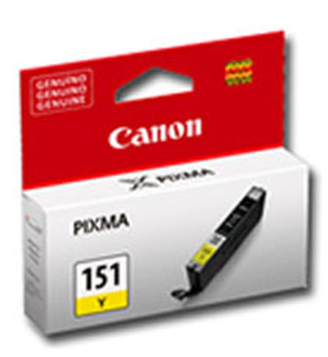 Cartucho de Tinta Canon CLI-151Y Original, Amarillo