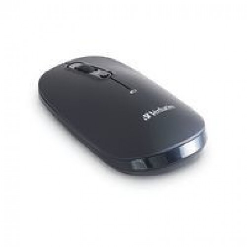 Mouse Verbatim 70750 Optico, 4 Botones, Interfaz Rf Inalambrico, Bateria Aa, Color Negro