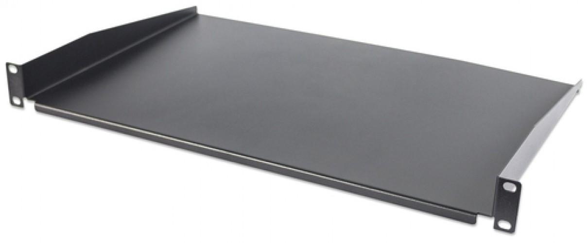 Charola para Rack Intellinet 19pulg, 1U, Hasta 25kg, (715072) Negro