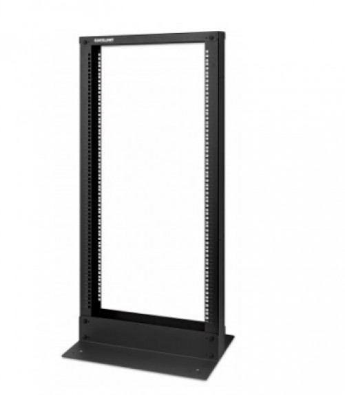 Rack Intellinet Abierto, 19 Pulgadas, 22U, Hasta 200kg, 48.3cm, Color Negro