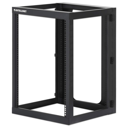 Charola Intellinet Tipo Estructura de Rack, Color Negro, Material Acero, Peso Max. 40 kg, con Tornillos Incluidos, Capacidad del Rack 15U