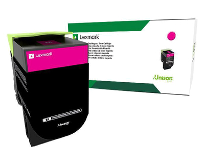 Tóner Lexmark 71B40M0 Original, Púrpura, Compatibilidad CX417DE CS417DN, Rinde 2300 Páginas