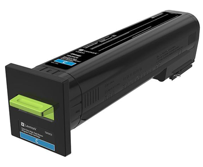 Tóner Lexmark 72K4XC0 Original, Cian, Extra (súper) Alto Rendimiento