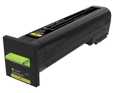 Tóner Lexmark 72K4XY0 Original, Amarillo, Extra (súper) Alto Rendimiento