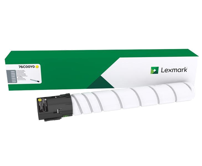 Tóner Lexmark 76C00Y0 Original, Amarillo