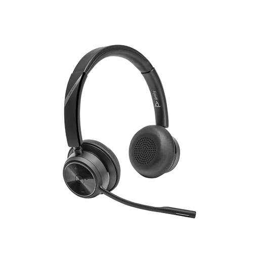 Audífonos HP Poly Diadema, Inalámbrico y Alámbrico, Negro