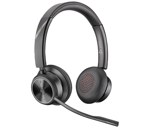 Audífonos HP Poly Diadema, Inalámbrico y Alámbrico, USB, Negro