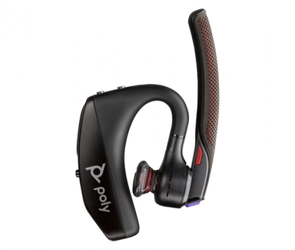 Audífonos HP Poly Gancho de Oreja, Inalámbrico y Alámbrico, USB, Bluetooth, Negro