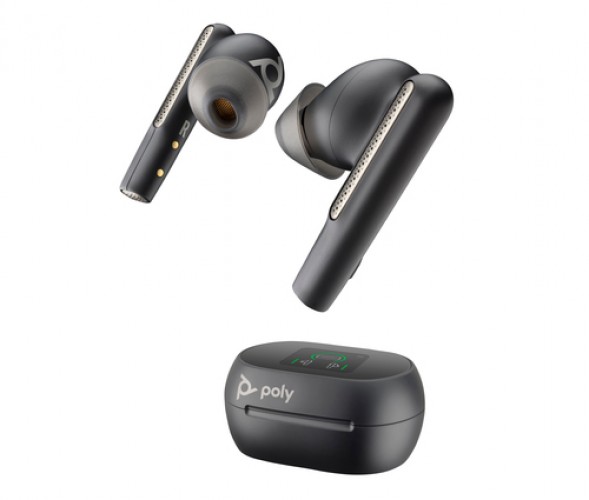 Audífonos HP Poly Intra Auditivo, Inalámbrico, 3.5 mm, Bluetooth, Negro