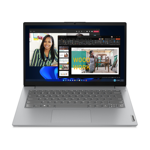Laptop Lenovo V14 G5 Amn / Ryzen 5 7520U 2.8GHz / 16GB LPDDR5 / 512GB SSD / 14 FHD 1920x1080 / Artic Grey / Win 11 Home / 1YR Centro de Servicio