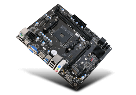 Tarjeta Madre Ecs 89-206-MZ2113 Socket AM4, 2 DDR4-SDRAM, Micro ATX