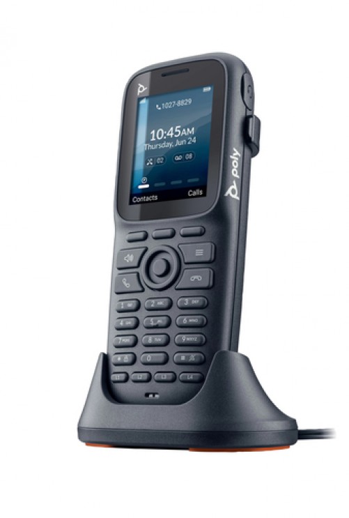 Teléfono IP HP Poly Auricular de Teléfono Poly Rove 20 Dect 4 Líneas, Negro
