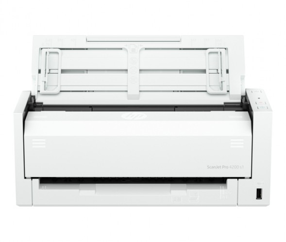 Escaner HP Scanjet Pro Scanjet Pro 4200 S1 Resolución 600 x 600 dpi, Escáner a Color, Azul, Blanco