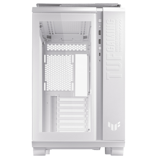 Gabinete Asus Tuf Gaming GT502/wht/tg,ventana Lateral y Frontal, ATX, Micro-ATX, Blanco