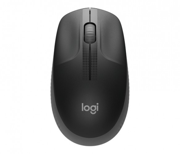 Mouse Optico Inalambrico Logitech M190 Negro, Ambidiestro, 1000 dpi, 3 Botones