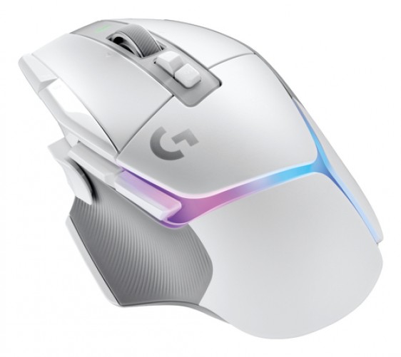 Mouse Logitech G G502 X Plus óptico, 13 Botones, 25600 dpi, Rf Inalámbrico, Blanco