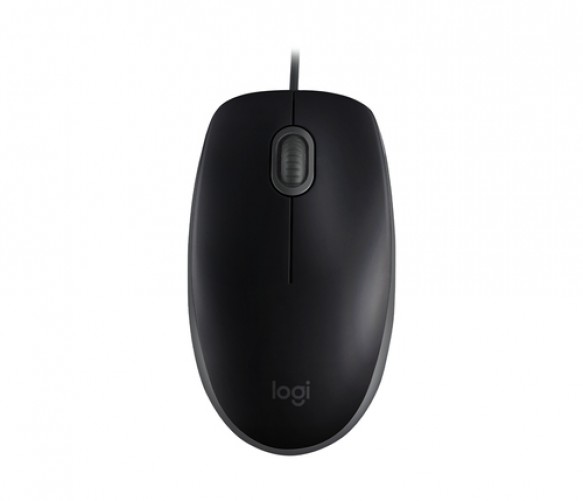 Mouse Optico Logitech M110, 3 Botones, 1000 dpi, USB, Color Negro