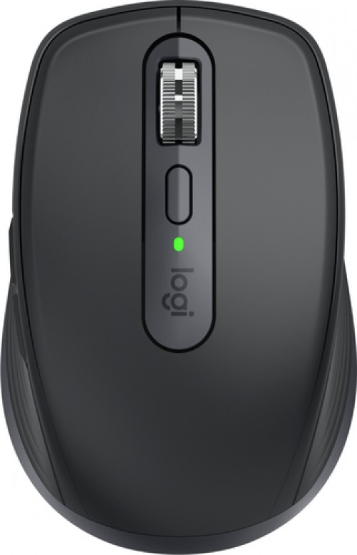 Mouse Logitech Mx Anywhere 3S Laser, 6 Botones, 8000 dpi, Inalambrico y Bluetooth, Bateria, Grafito