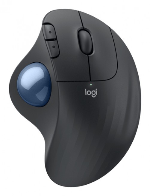 Mouse Logitech Ergo M575S Trackball, 5 Botones, 2000 dpi, Inalambrico, Bluetooth, 10 m, Negro
