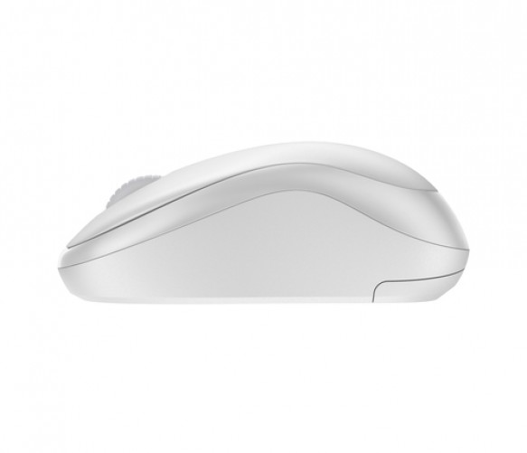 Mouse Logitech M240 Silent Optico, 3 Botones, 4000 dpi, Rf Inalambrico + Bluetooth, 10 m, Blanco