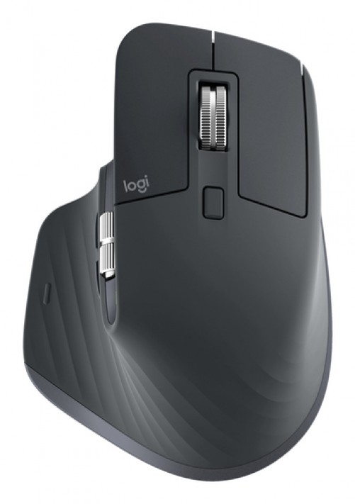Mouse Ergonomico Logitech Mx?master?3s, Inalambrico, Optico, 8.000dpi, USB-C, Negro