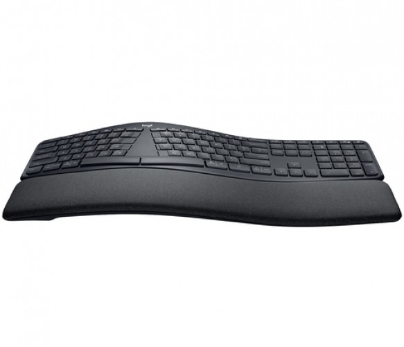 Teclado Inalambrico Logitech Ergo K860 Receptor USB 2.4GHz, 10m, Teclado Numerico, Color Negro