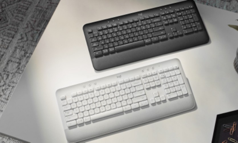 Teclado Inalambrico Logitech Signature K650, Bluetooth, Espanol, Descansa Munecas, Color Negro