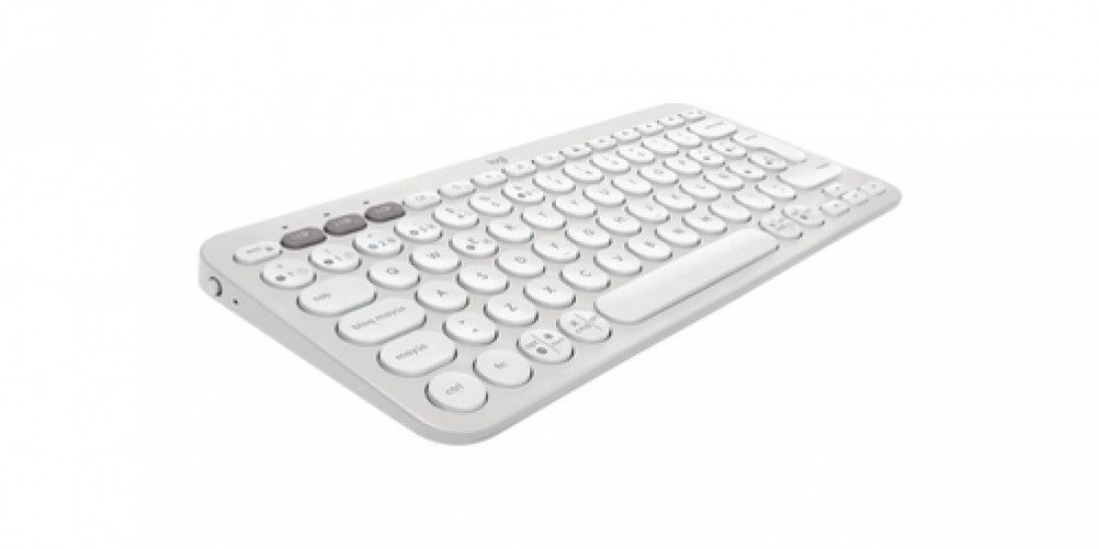 Teclado Logitech K380 Bluetooth, Blanco, Espanol