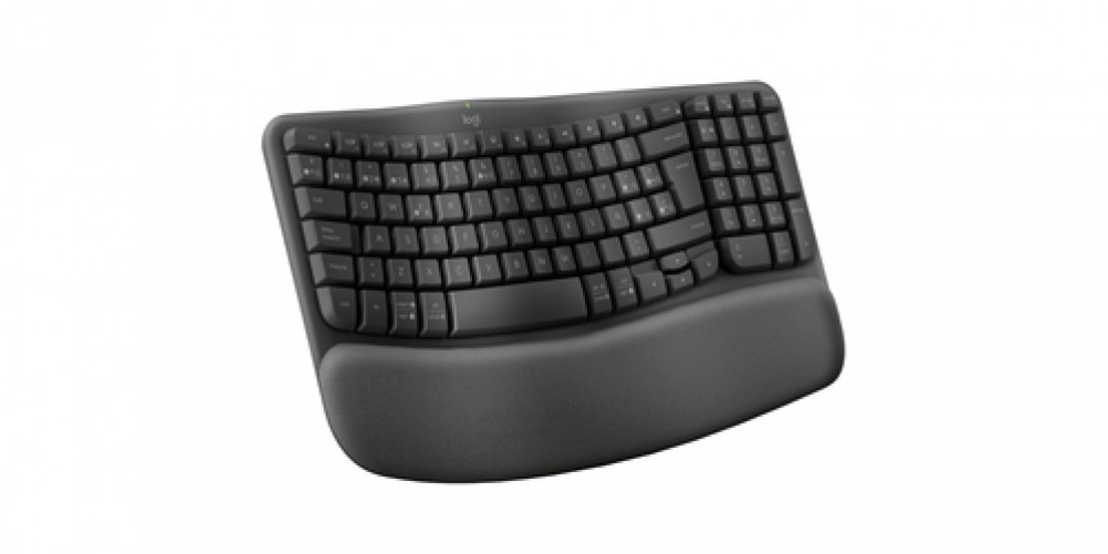 Teclado Inalambrico Logitech Wave Keys, Inalambrico, Bluetooth, Espanol, Grafito