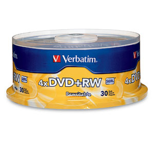 Dvd+rw Verbatim 4.7GB 4x C/30