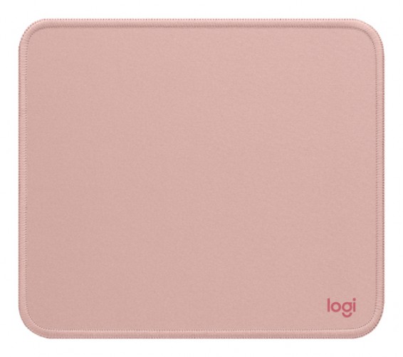 Mousepad Logitech, Studio Series, 23cm X 20cm, Repelente a Salpicaduras, Alta Calidad, Base de Goma Antideslizante, Color Rosa (956-000037)