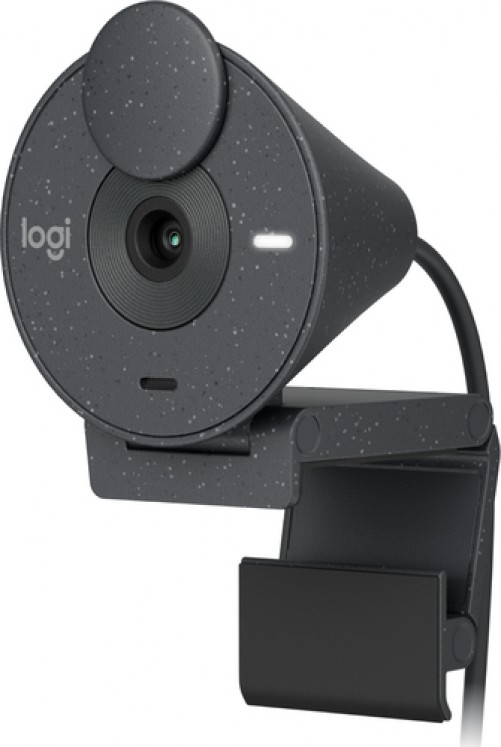 Cámara Web Logitech Brio 300 2 MP, 1920 x 1080 Pixeles, 30 fps, 720p, 1080p, Micrófono, USB, Grafito