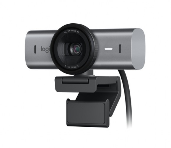 Cámara Web Logitech 960-001548 8.5 MP, 3840 x 2160 Pixeles, 60 fps, Micrófono, USB, Grafito