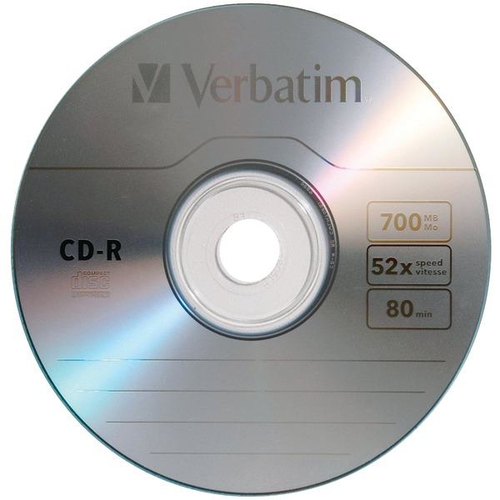 CD Verbatim 96298 700 MB/ 80 min, 1 Pieza(s)