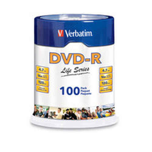 DVD-r Verbatim 4.7GB/120min 16x C/100