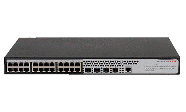 Switch H3C S1850V2-28P-EI Gestionado, L2, RJ-45 24, Gigabit Ethernet (10/100/1000), 1U, Negro
