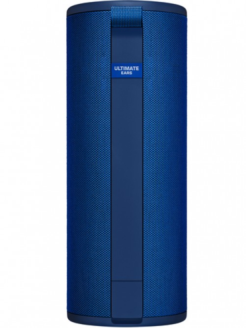 Bocina Logitech Ultimate Ears Megaboom 3 Inalambrico, Duracion de la Bateria 20H, Cilindro, Resistente a Salpicaduras, Polvo y Caidas, Azul